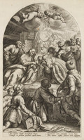 TvB G 1942
          <br/>
          Aanbidding door de koningen
          <br/>
          <em>Matham, Jacob (1571-1631)</em>